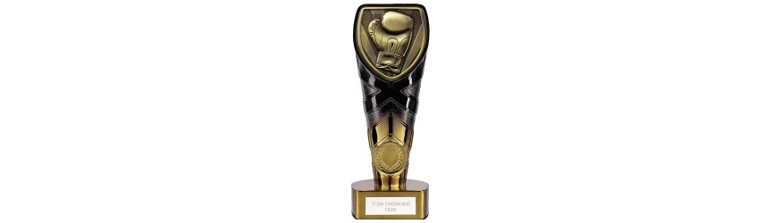 FUSION COBRA BOXING AWARD RESIN TROPHY - 5 SIZES - 11CM - 22.5CM